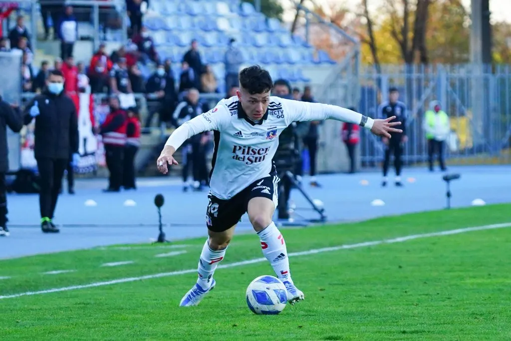 Zavala no tuvo muchas oportunidades en el Colo Colo campeón del 2022. | Foto: Guillermo Salazar.