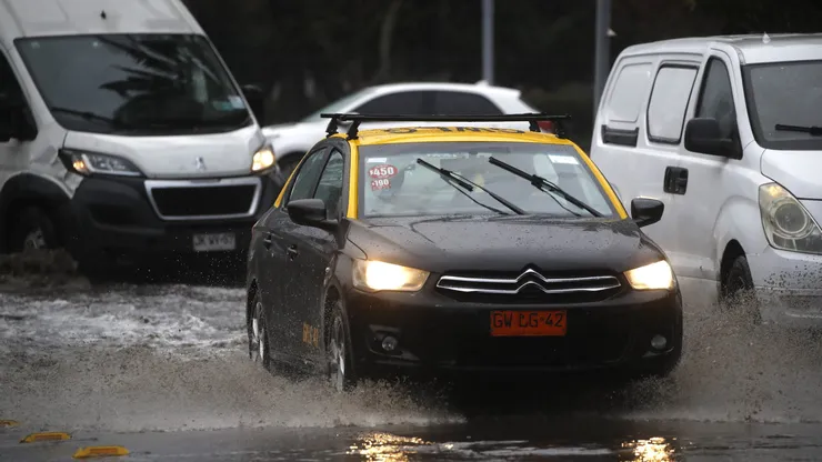 Lluvia en Santiago