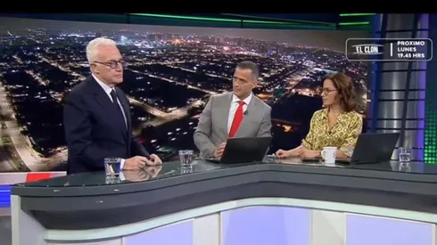 Pedro Carcuro se quedó congelado en tv.