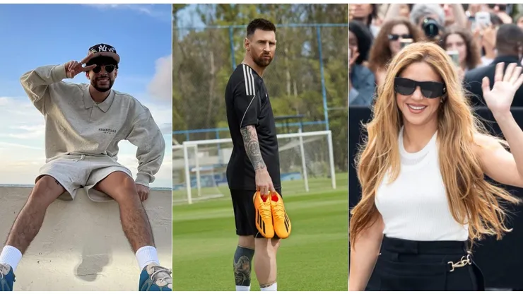 Bad Bunny y Shakira son algunos de los artistas que pueden estar en la presentación de Messi