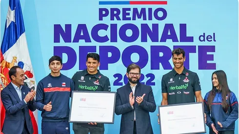 Marco y Esteban Grimalt recibieron el Premio Nacional de Deporte.