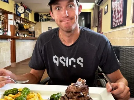 La comilona de Nico Jarry para recargar energías tras Wimbledon