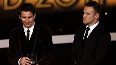 Wayne Rooney celebra la llegada de Lionel Messi a la MLS