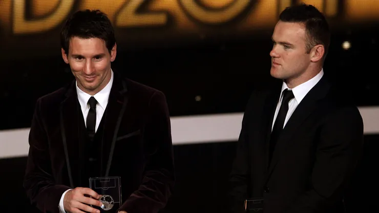 Wayne Rooney celebra la llegada de Lionel Messi a la MLS