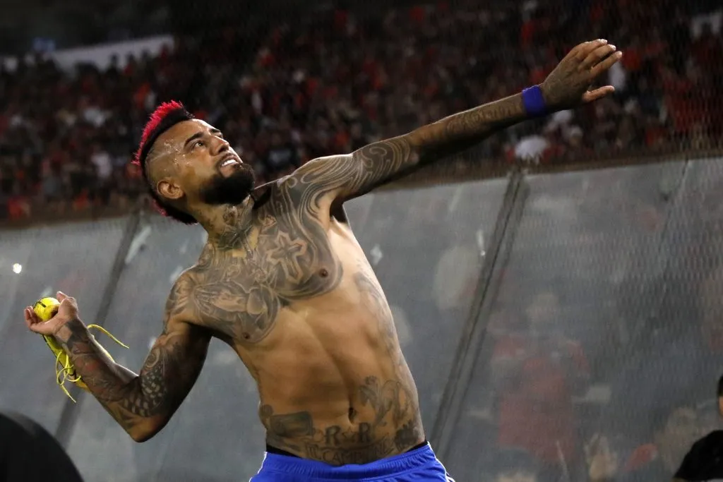 Vidal debe seguir esperando para volver al Monumental… si es que regresa (Photosport)