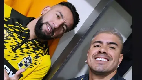 Mauricio Isla compartió con Diego Sánchez en Coquimbo.