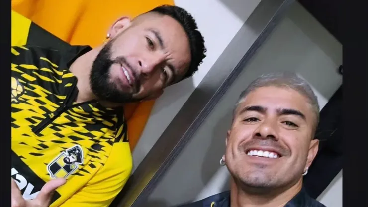 Mauricio Isla compartió con Diego Sánchez en Coquimbo.