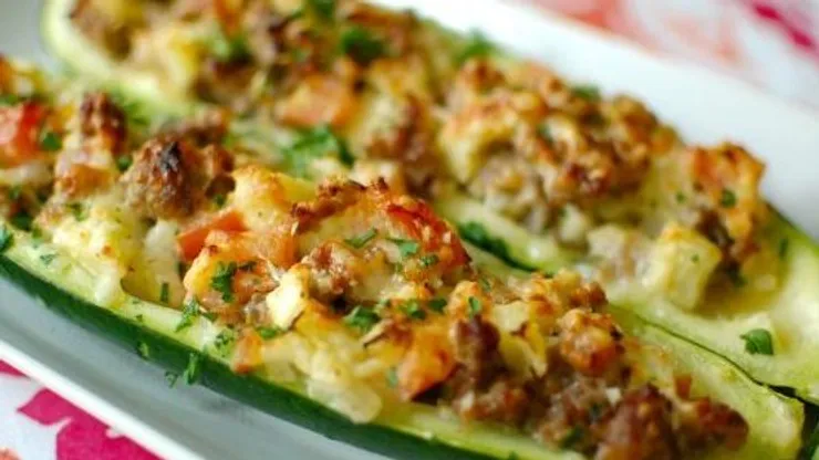 Receta de zapallos italianos rellenos