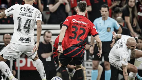 Luciano Arriagada suma y sigue con los minutos en cancha por el Athletico PR en el Brasileirao.