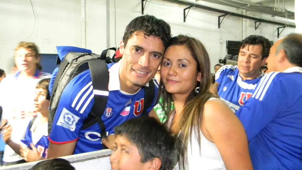 El azul, color que le genera mucha identificación a Marcos González. (Instagram @marcosgonzalezlobo).