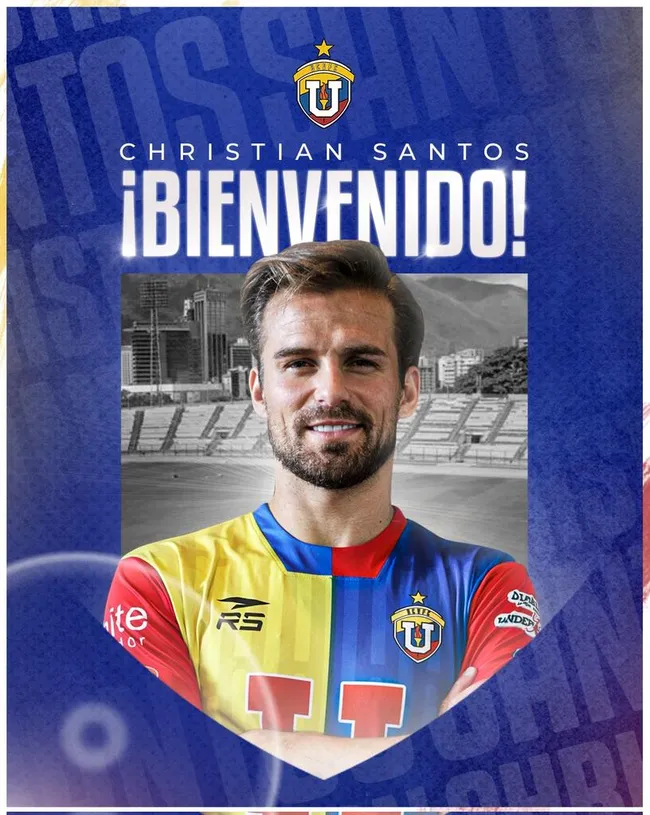 La presentación de Santos en UCV este domingo.