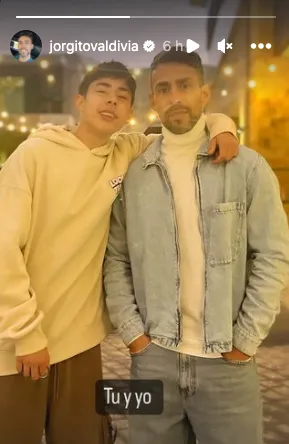 Además de jugar pádel, Jorge Valdivia se concentra en su familia | Captura de pantalla