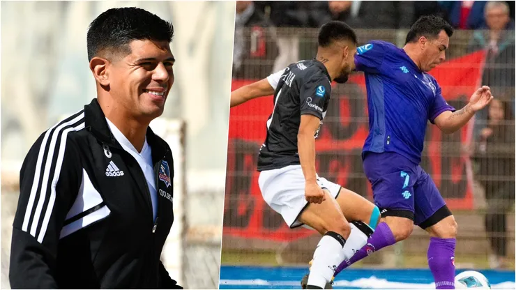 Pavez fue espectador en el debut de Paredes en SAU