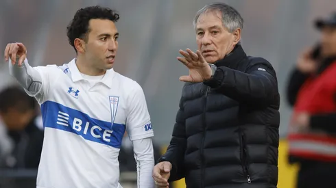 Holan tras la derrota de la UC contra Everton.