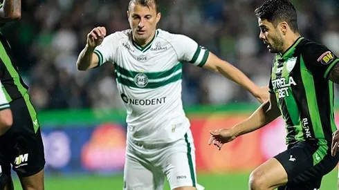 América MG contra Coritiba