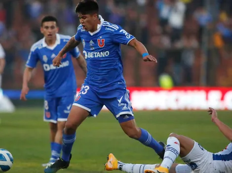 La formación de la U para visitar a Huachipato