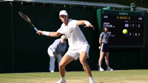 Nicolás Jarry disputa la tercera ronda de Wimbledon.