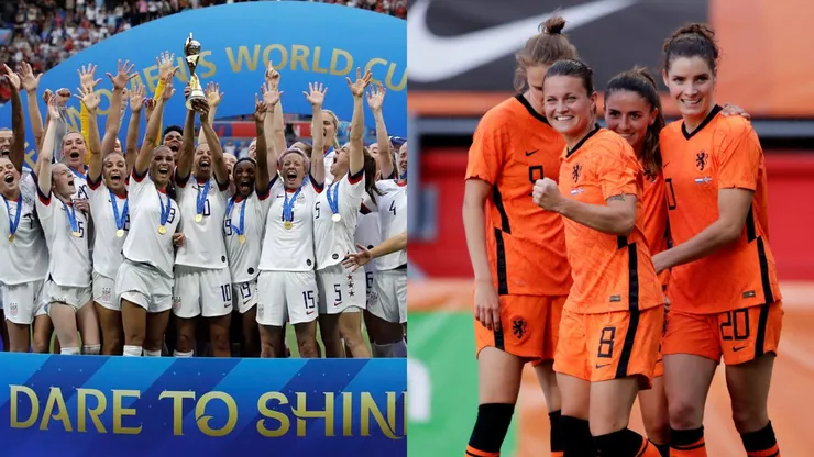 El duelo entre Estados Unidos y Países Bajos espera por un ganador o ganadora, junto a su acompañante,