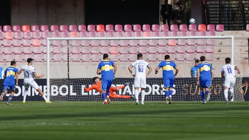 El portero de Boca Juniors se disfrazó de Dibu Martínez en la Copa Libertadores Sub 20.