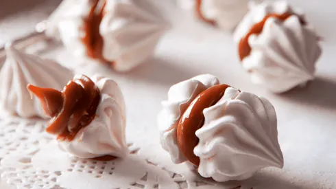 Receta de merenguitos con manjar