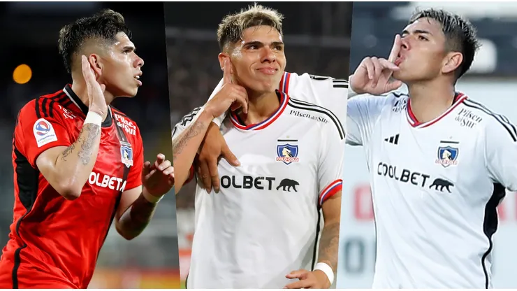 Palacios lleva ocho goles con la camiseta de Colo Colo.