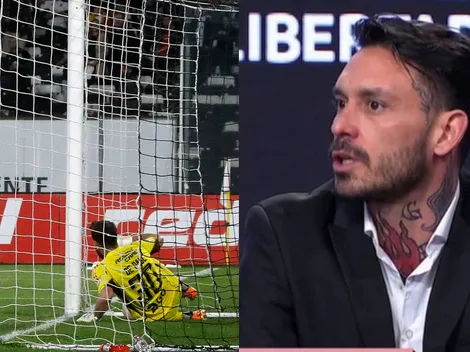 Pinilla en llamas por el gol no cobrado: "Fue tremenda cagadita"