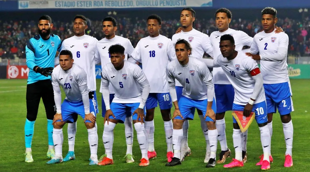 La selección de Cuba estuvo hace apenas unas dos semanas en suelo chileno para enfrentar a la Roja. | Foto: Photosport.
