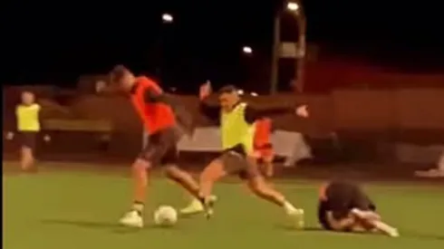 El Niño Maravilla jugó un partido en el Estadio Municipal de Tocopilla.