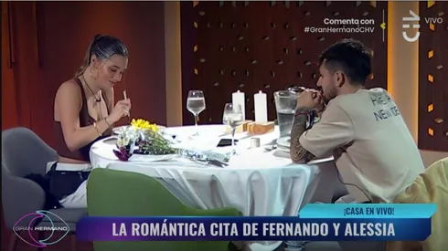 Sigue el romance entre Alessia y Bambino: Así fue la cena romántica