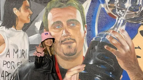 Laly Campos disfruta la aventura en el Monumental