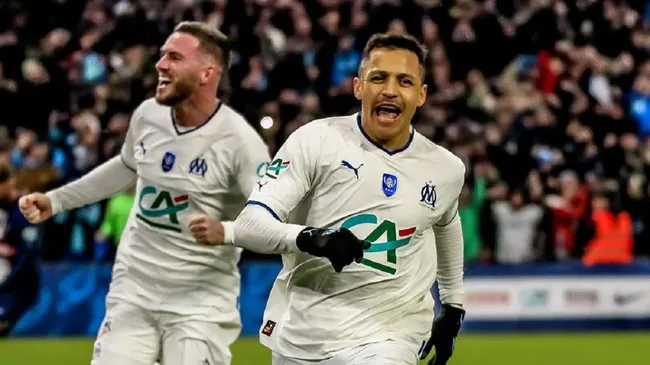 Alexis Sánchez finalizó su contrato con el Olympique de Marsella y su renovación no tiene buena pinta. Foto: Imago.