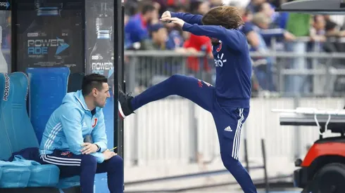 Beccacece y su recordada imagen con el refrigerador
