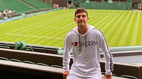 Tomás Barrios entró a Wimbledon tras superar la qualy.