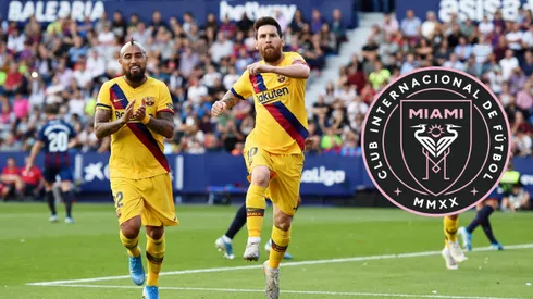 Arturo Vidal y Lionel Messi ya fueron compañeros en Barcelona.