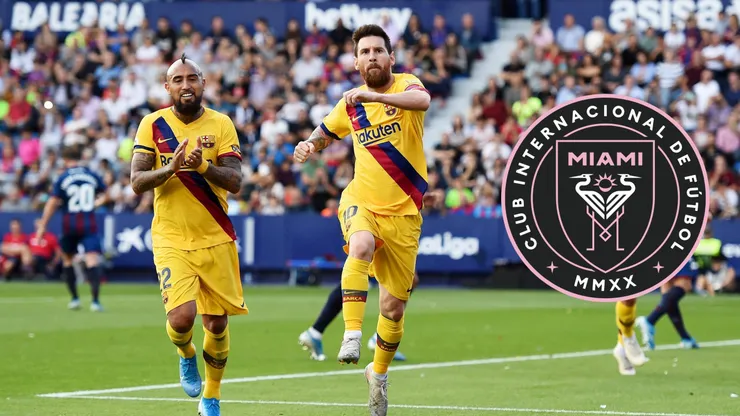 Arturo Vidal y Lionel Messi ya fueron compañeros en Barcelona.