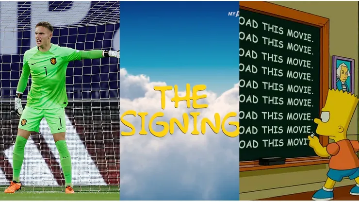 Al más puro estilo de Los Simpson: Brighton presenta ¡el fichaje de Bart!