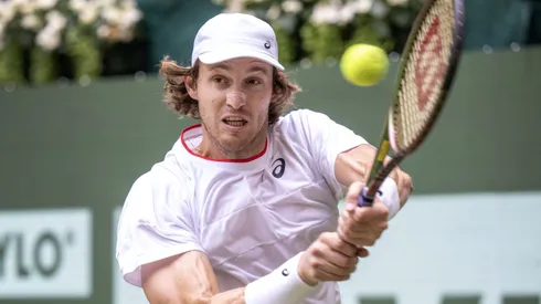 Jarry debutó con un triunfo en Wimbledon