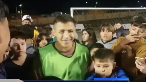 Alexis pasa sus vacaciones en Tocopilla