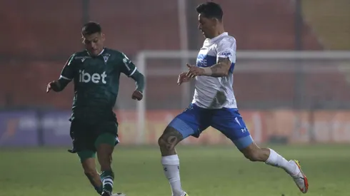 Fernando Zampedri estuvo en los últimos minutos del triunfo de la UC.