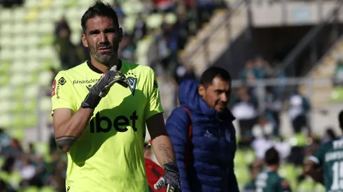 El portero quedó al margen del encuentro en Santa Laura.