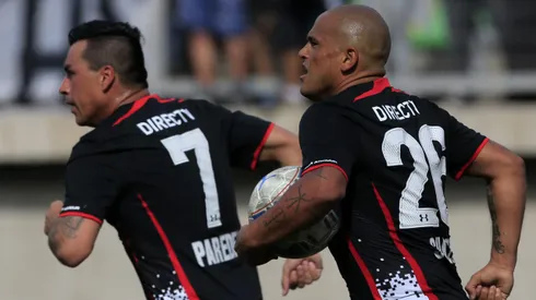 Los ex goleadores de Colo Colo otra vez juntos.