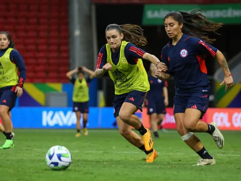 La primera formación de Luis Mena en La Roja Femenina ante Brasil