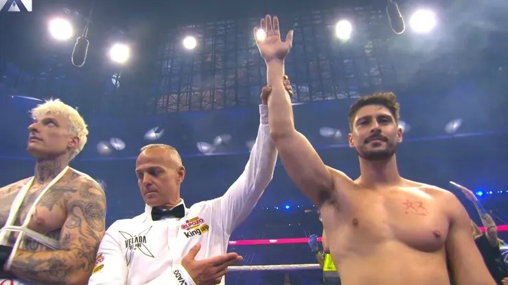 El streamer chileno, Shelao, ganó su pelea por una lesión de su rival.