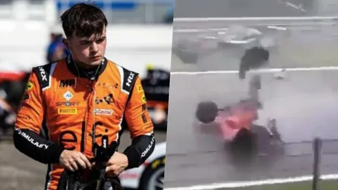 El joven piloto de 18 años falleció luego de un horrible accidente.