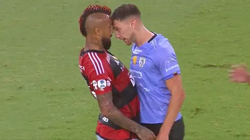 El encontrón de Vidal con Carabajal y la anécdota sobre el chileno.