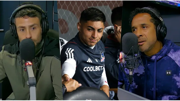 Los ex compañeros de la Roja tuvieron un caliente debate futbolero.