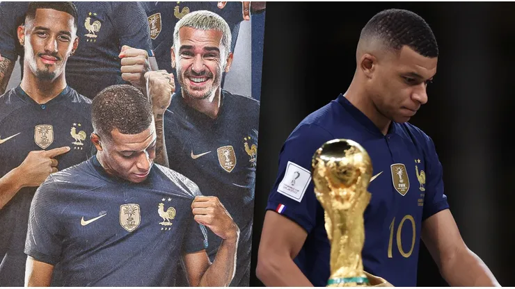 Francia no borró el escudo de campeón del mundo en su camiseta.