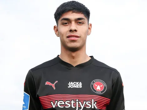 Darío Osorio es presentado en el Midtjylland