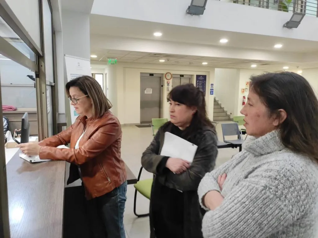 La concejala de La Cisterna Marjorie Vásquez apoyó la moción de los vecinos.