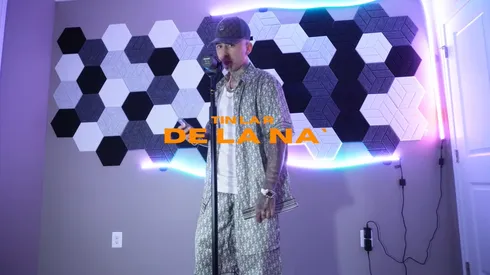 En el estudio que armó en su casa, "Tin La R" hizo su estreno musical